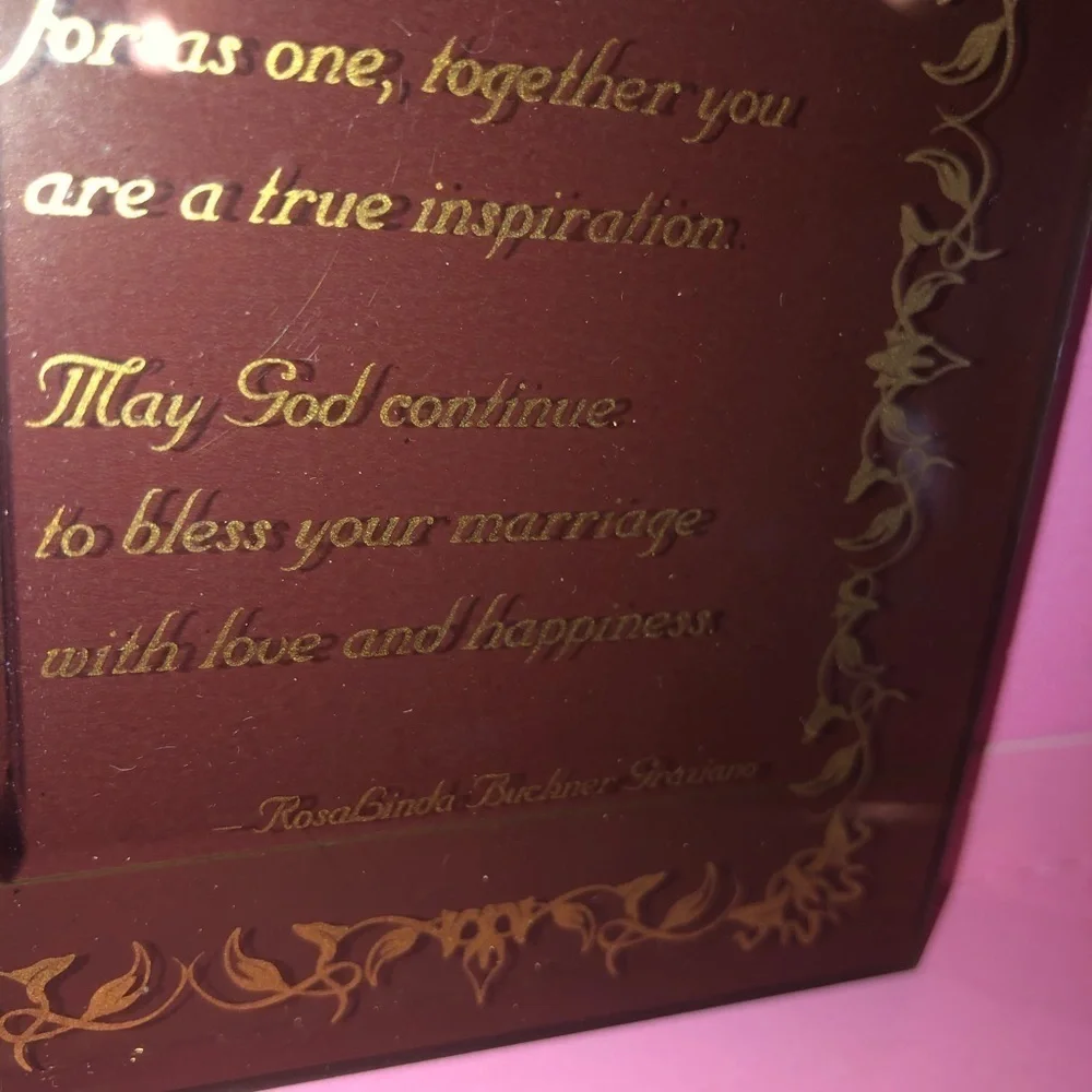 Happy Anniversary keepsake picture frame